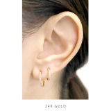 2個セットセグメントリング 軟骨ピアス 24K | ボディピアス専門店凛RIN | 詳細画像8