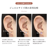 ステンレスピアス 誕生石カラー誕生日バースデージュエルシンプルキュービックジルコ… | ボディピアス専門店凛RIN | 詳細画像15 