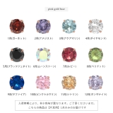 ステンレスピアス 誕生石カラー誕生日バースデージュエルシンプルキュービックジルコ… | ボディピアス専門店凛RIN | 詳細画像21 