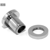 軟骨ピアス シルバーアイレット ラージゲージトンネル | ボディピアス専門店凛RIN | 詳細画像8