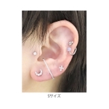 軟骨ピアス シルバー金属アレルギー対応 リップ | ボディピアス専門店凛RIN | 詳細画像9 