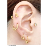 軟骨ピアス シンプル フープ | ボディピアス専門店凛RIN | 詳細画像6 