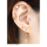 軟骨ピアス シンプル フープ | ボディピアス専門店凛RIN | 詳細画像8 