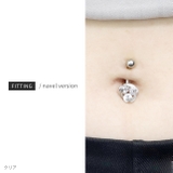 へそピアス トリプルジュエル ステンレス | ボディピアス専門店凛RIN | 詳細画像3