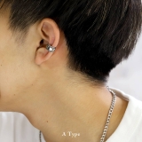 イヤーカフ イヤーカフス イヤカフ金属アレルギー対応 | ボディピアス専門店凛RIN | 詳細画像7