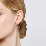 軟骨ピアス ハートワンタッチ セグメントクリッカー24金ピンクゴールド | ボディピアス専門店凛RIN | 詳細画像5