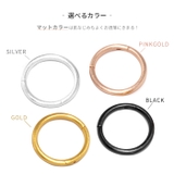 ボディピアス マット質感 ワンタッチピアスワンタッチリング | ボディピアス専門店凛RIN | 詳細画像17