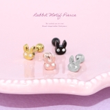 軟骨ピアス かわいいうさぎラビット ラパンジュエルキュート金属アレルギー対応 | ボディピアス専門店凛RIN | 詳細画像2 