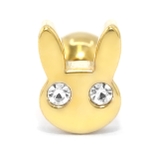 ゴールド | 軟骨ピアス かわいいうさぎラビット ラパンジュエルキュート金属アレルギー対応 | ボディピアス専門店凛RIN
