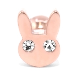 ピンクゴールド | 軟骨ピアス かわいいうさぎラビット ラパンジュエルキュート金属アレルギー対応 | ボディピアス専門店凛RIN