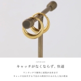 ピアスフープドロップ ワンタッチピアスシンプルリングピアス アクセサリー | ボディピアス専門店凛RIN | 詳細画像13 