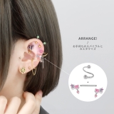 軟骨ピアス ハート蝶々マジカル ジュエルCZボディピアス | ボディピアス専門店凛RIN | 詳細画像5 