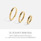 ピアス 24金ピンクゴールドシンプル大人カワイイ金属アレルギーフープ アクセサリー | ボディピアス専門店凛RIN | 詳細画像12