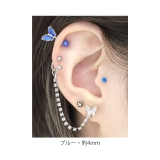 キャッチ ボディピアス パヴェ | ボディピアス専門店凛RIN | 詳細画像24