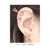 キャッチ ボディピアス パヴェ | ボディピアス専門店凛RIN | 詳細画像26