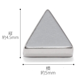 キャッチ 軟骨ピアス トライアングル | ボディピアス専門店凛RIN | 詳細画像11 