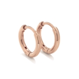 ピンクゴールド | ピアス 24金ピンクゴールドK24K18PGコーティングフープ リングピアス | ボディピアス専門店凛RIN