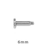 6mm | シャフト部分が14Gネジ部分が16Gのマジックラブレット ボディピアス ピアスパ… | ボディピアス専門店凛RIN