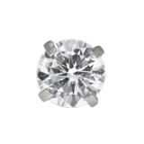 4月（ダイヤモンド） | 軟骨ピアス バースデーカラー立爪ジュエルストーン 誕生石キュービックジルコニア | ボディピアス専門店凛RIN