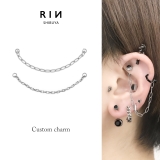 チャームカスタマイズパーツ ボックス オーバル | ボディピアス専門店凛RIN | 詳細画像1