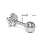 軟骨ピアス 花かわいい フラワージュエルキュービックジルコニア | ボディピアス専門店凛RIN | 詳細画像16 