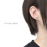 軟骨ピアス 花かわいい フラワージュエルキュービックジルコニア | ボディピアス専門店凛RIN | 詳細画像4 