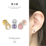 ボディピアス ジュエルティアドロップ 金属アレルギー対応 | ボディピアス専門店凛RIN | 詳細画像1 