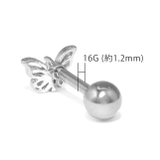 軟骨ピアス ちょうちょ 蝶 | ボディピアス専門店凛RIN | 詳細画像13 