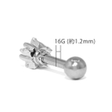 軟骨ピアス ジュエルstar星型 スターキュービックジルコニア | ボディピアス専門店凛RIN | 詳細画像12 