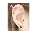 軟骨ピアスかわいい フラワーお花 サージカルステンレスマーガレットデイジー | ボディピアス専門店凛RIN | 詳細画像10 