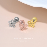 軟骨ピアス 花フラワー かわいい透かしお花 | ボディピアス専門店凛RIN | 詳細画像2