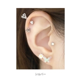 軟骨ピアス 花フラワー かわいい透かしお花 | ボディピアス専門店凛RIN | 詳細画像6