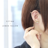 軟骨ピアス クリアキラキラ 蝶々バタフライ透明感アクリル | ボディピアス専門店凛RIN | 詳細画像5 