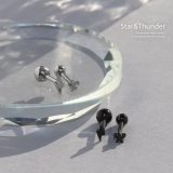 18Gボディピアス 星稲妻 サージカルステンレス | ボディピアス専門店凛RIN | 詳細画像2 