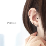 18Gボディピアス 星稲妻 サージカルステンレス | ボディピアス専門店凛RIN | 詳細画像4 