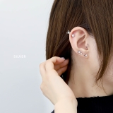 軟骨ピアス ハートリボン キュービックジルコニア | ボディピアス専門店凛RIN | 詳細画像4