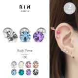 軟骨ピアス ジュエルキレイキラキラ しんぷるおしゃれ | ボディピアス専門店凛RIN | 詳細画像1
