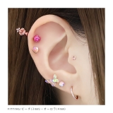 軟骨ピアス ジュエルキレイキラキラ しんぷるおしゃれ | ボディピアス専門店凛RIN | 詳細画像4