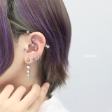 軟骨ピアス かわいいラメキラキラ シンプルサージカルステンレス | ボディピアス専門店凛RIN | 詳細画像4 