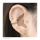 軟骨ピアス 楕円形オーバルシンプルきれい大人カワイイオフィス ボディピアス | ボディピアス専門店凛RIN | 詳細画像6