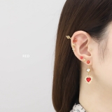 軟骨ピアス はーとハートかわいいパステルカラー小さめぷっくり ボディピアス | ボディピアス専門店凛RIN | 詳細画像3
