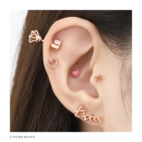 軟骨ピアス はーとハートかわいいパステルカラー小さめぷっくり ボディピアス | ボディピアス専門店凛RIN | 詳細画像7