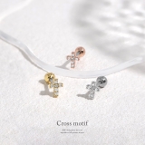 軟骨ピアス ジュエル十字架 クロス | ボディピアス専門店凛RIN | 詳細画像2 