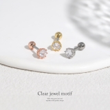 軟骨ピアス クラウンジュエルプリンセスカップキュービックジルコニア王冠 | ボディピアス専門店凛RIN | 詳細画像2