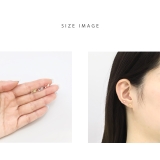 軟骨ピアス 蝶々ちょうちょバタフライジュエルキュービックジルコニア ボディピアス | ボディピアス専門店凛RIN | 詳細画像7 