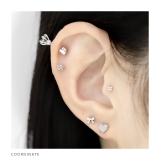 軟骨ピアス プチジュエルフラワーオーロラカラーキュービックジルコニア ボディピア… | ボディピアス専門店凛RIN | 詳細画像6