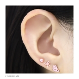 軟骨ピアス リボン小さい大きめ華奢2サイズかわいい ボディピアス | ボディピアス専門店凛RIN | 詳細画像6