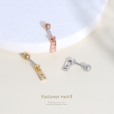 軟骨ピアス ファスナージッパーチャック個性的個性派 ボディピアス | ボディピアス専門店凛RIN | 詳細画像2