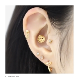 軟骨ピアス ファスナージッパーチャック個性的個性派 ボディピアス | ボディピアス専門店凛RIN | 詳細画像5