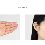 軟骨ピアス ジュエルスタースパークルキュービックジルコニア ボディピアス | ボディピアス専門店凛RIN | 詳細画像7 